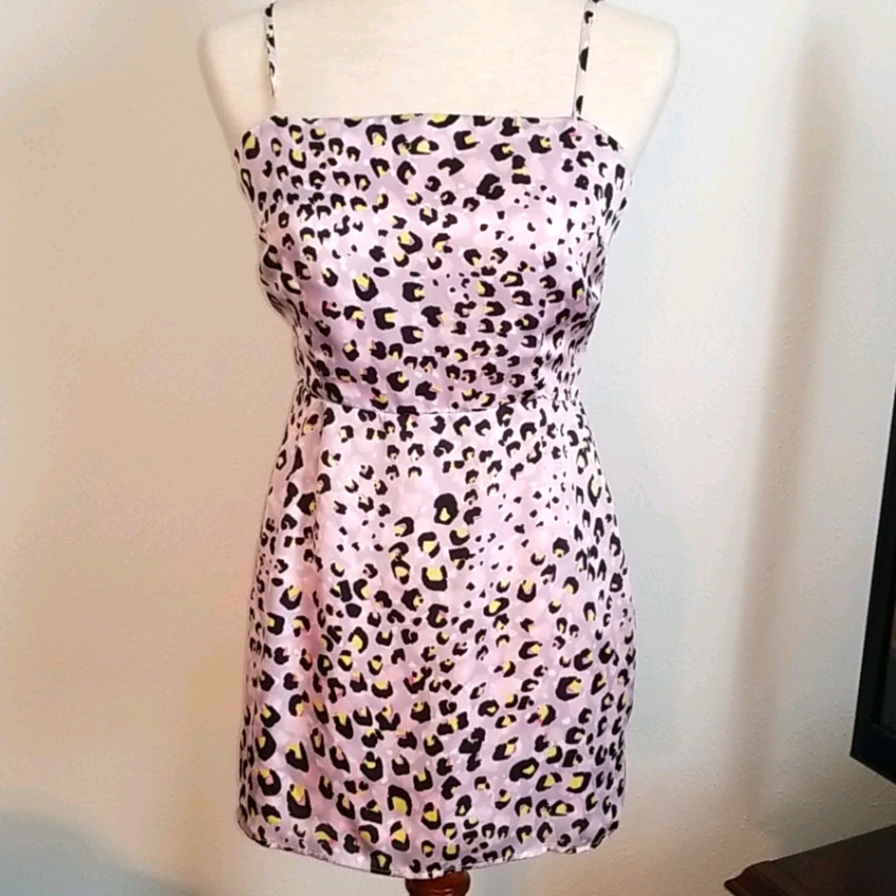 🔔2/$35 Lost + Wander Wild Child Animal PRINT Mini Dress, $98